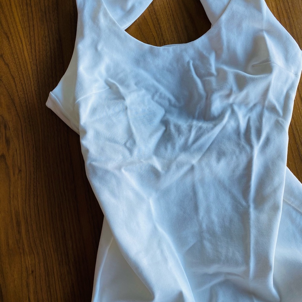 Zara White Mini Dress